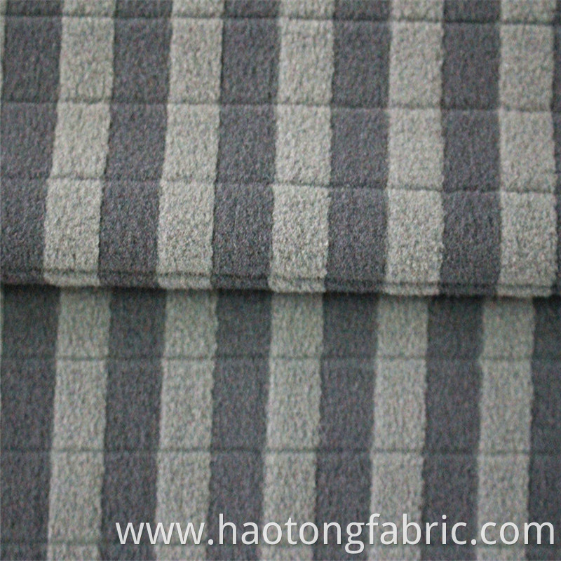 Stripes Double Brushed Polyester Fabrics